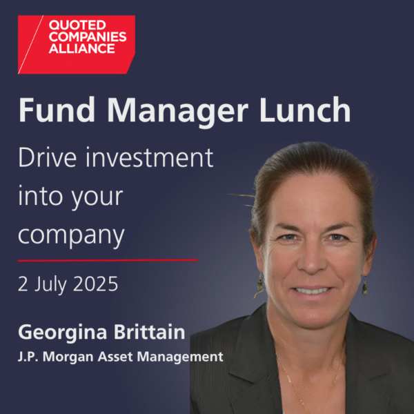 Fund Manager Lunch with Georgina Brittain (1 hr of CPD)