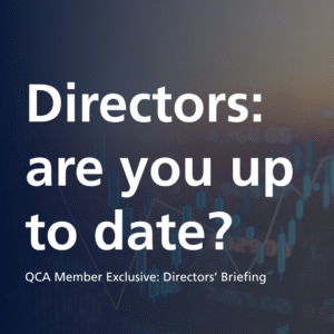 QCA Directors’ Briefing Webinar