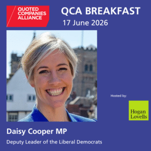 QCA Breakfast with Daisy Cooper MP